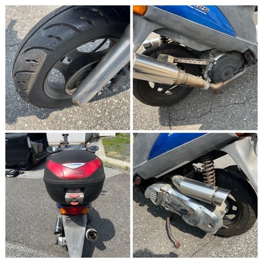 アドレス　V　125 通勤快速　規制前