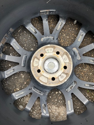 値下げ可 Weds LEONIS TE 17インチ アルミホイール タイヤ付4本セット