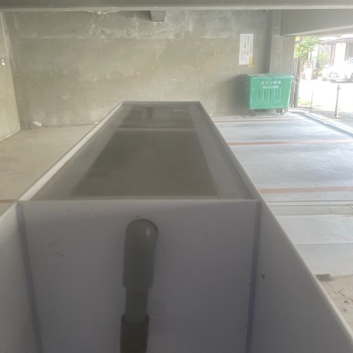 アクリル水槽　９０x７５x４５    専用台　上部濾過