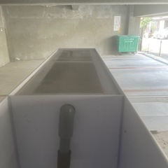 アクリル水槽　９０x７５x４５    専用台　上部濾過の画像