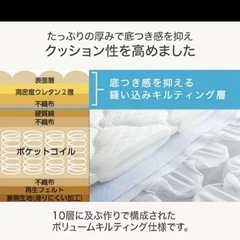 ニトリ　シングル　マットレスの画像