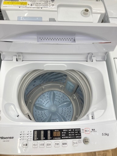 【トレファク高槻店】安心の6ヶ月間保証！取りに来られる方限定！Hisense（ハイセンス）の全自動洗濯機のご紹介です！