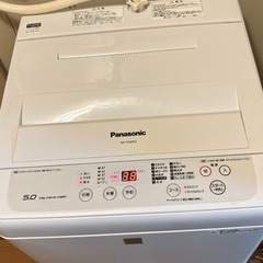 パナソニック洗濯機 2017年製の画像