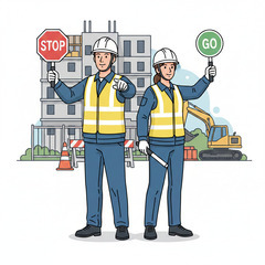 【昼夜選択可能】未経験スタートが90％。シニア大歓迎！交通誘導警備員（都内・埼玉・千葉・神奈川各地）の画像