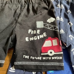 80-90cm ズボン 7セットの画像