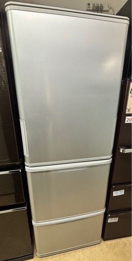SHARP 冷蔵庫 350L どっちもドア SJ-W352F-S