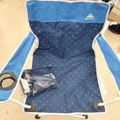 【ドリーム池田】◎ジモティ割7%◎South Field/サウスフィールド「折りたたみ式チェア」ブルー【48544】の画像