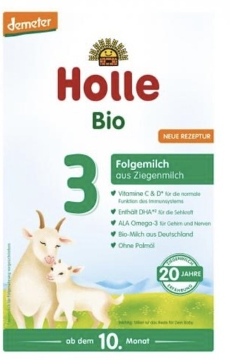 【未開封・9箱】Holle（ホレ）ヤギミルク3（10ヶ月以上用）