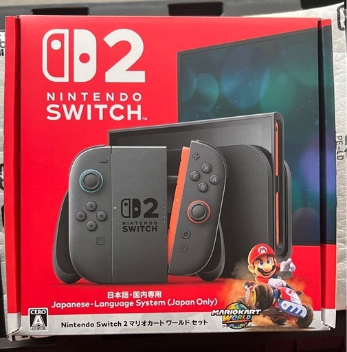 Nintendo Switch 2 マリオカート ワールドセット 日本語・国内専用