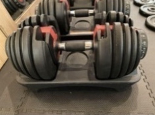 可変式ダンベル 24kg×2個 ＆ インクラインベンチ セット