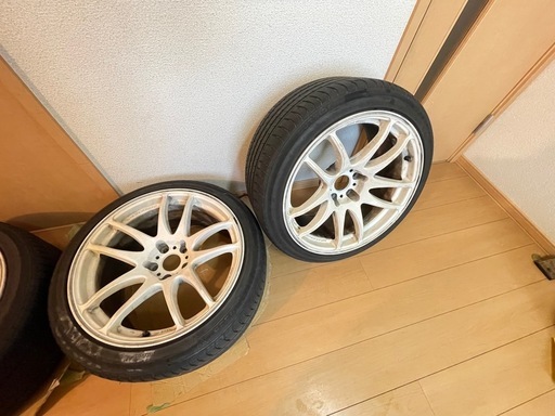 WorkエモーションCR Kiwami 18エンチホイル＆タイヤセット ４本