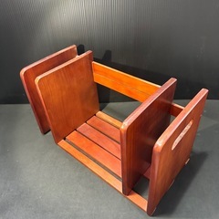 木製マガジンラック　スライド式の画像