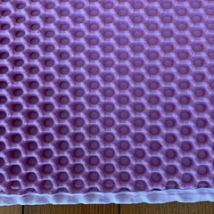 猫トイレの下に敷く砂受けマット【小・ピンク】の画像