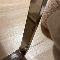 【汚れあり】カンチレバーチェア ミッドセンチュリー ホリプロダクト品 ワイト の画像