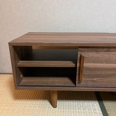 テレビ台   木製  収納つきの画像