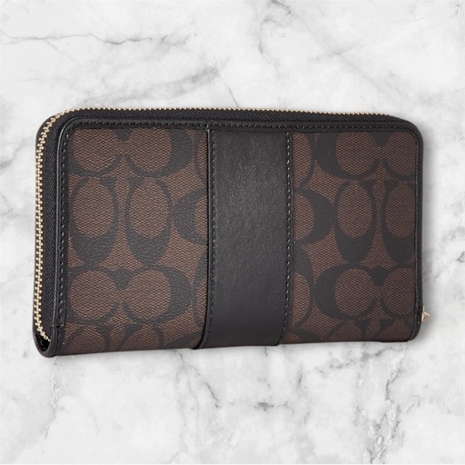 【新品•未使用】COACH 長財布　ラウンドファスナー　コーチ