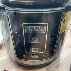 【電気圧力なべ】【プレッシャーキングプロ】【ショップジャパン】クリーニング済み【管理番号0330】野 の画像