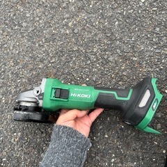 HiKOKI G3610DC 36Vグラインダー バッテリー2個付の画像