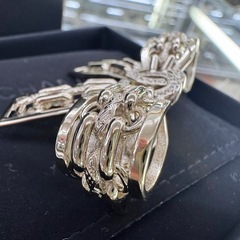 ☆ドリーム荒牧店☆CHANEL シャネル リボン ブローチ ゴールドの画像