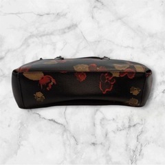 COACH 花柄バック　カバン　コーチの画像