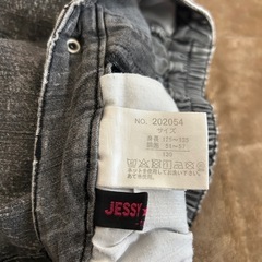 130cm デニム ショートパンツの画像