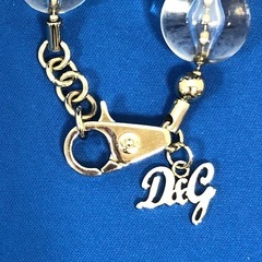 ジモティ割引有★【ジャングルジャングル岸和田店】DOLCE&GABBANA ドルチェ＆ガッバーナ クリアボール ブレスレット　南大阪 岸和田市 貝塚市 泉佐野市 和泉市 忠岡町 熊取町の画像