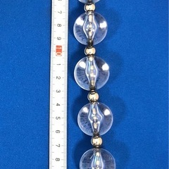 ジモティ割引有★【ジャングルジャングル岸和田店】DOLCE&GABBANA ドルチェ＆ガッバーナ クリアボール ブレスレット　南大阪 岸和田市 貝塚市 泉佐野市 和泉市 忠岡町 熊取町の画像