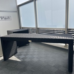 ［➕１LIVING］ガーデンチェアーセットの画像