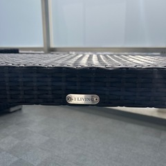 ［➕１LIVING］ガーデンチェアーセットの画像