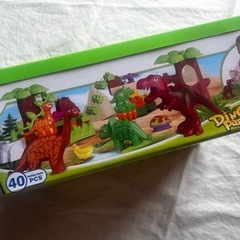 ブロック 恐竜の画像