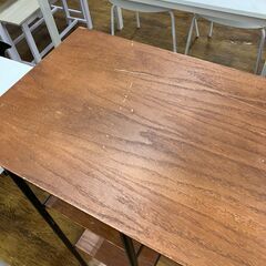 ★リユースのサカイ水戸店★  カウンターテーブル ﾌﾞﾗｳﾝ H96×D40×W120 現状販売 MT7961の画像