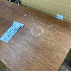 ★リユースのサカイ水戸店★  カウンターテーブル ﾌﾞﾗｳﾝ H96×D40×W120 現状販売 MT7961の画像