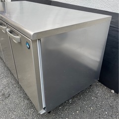 【動確済み】美品 2020年 ホシザキ 業務用 テーブル形冷凍冷蔵庫 RFT-180SDG 1800×750×800 台下冷凍冷蔵庫 コールドテーブル 厨房 大阪の画像