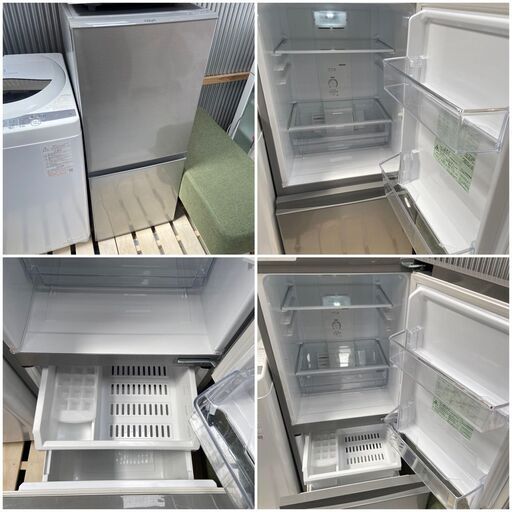 【受付終了】【★一人暮らし家電セット】冷蔵庫＆洗濯機＆電子レンジの３点セット♬配送設置無料★お届け日時指定可能♬