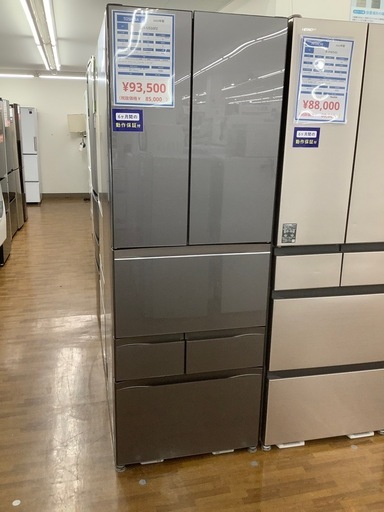 90分の無料軽トラック貸出サービス！【TOSHIBA】6ドア冷蔵庫（GR-U510FZ）のご紹介です!