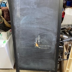 木製A型ブラックボード両面タイプ　カフェ看板　メニューボード　看板の画像