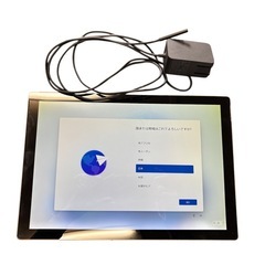 美品　Microsoft Surface シルバー 本体　タブレット　初期化済の画像