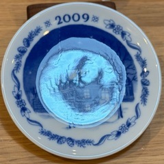 6B8046【ロイヤルコペンハーゲン】ミニイヤープレート 2009年 証券取引所の画像