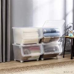 カインズ  キャリコ 衣装ケース Mサイズ【3個セット】の画像