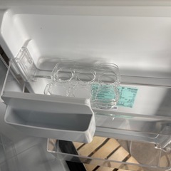 🔶Hisense 2ドア冷凍冷蔵庫 135L HR-D13E3W 2023年製の画像