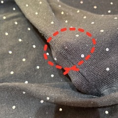 MOUSSY ビジュー散りばめ Vネックニット ブラック サイズ1 M相当　長袖の画像