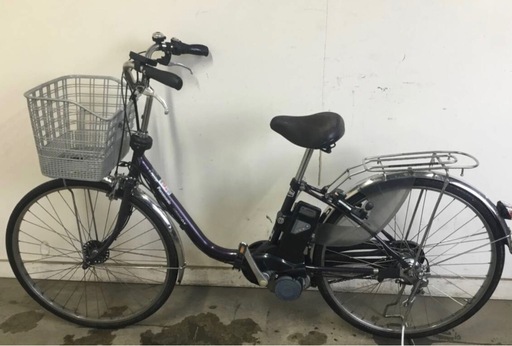 A-523△ v 岐阜発/ パナソニック/電動アシスト自転車/26インチ/3段変速/バッテリー6.6Ah/充電器なし/走行確認/現状品/ 管18s/ R8.1/27 △