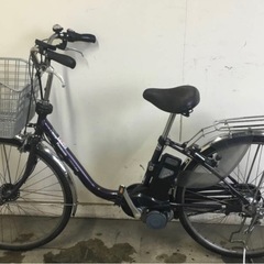 A-523△ v 岐阜発/ パナソニック/電動アシスト自転車/26インチ/3段変速/バッテリー6.6Ah/充電器なし/走行確認/現状品/ 管18s/ R8.1/27 △の画像