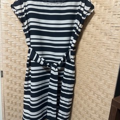 レディース　ボーダーワンピースの画像