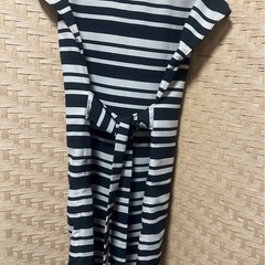 レディース　ボーダーワンピースの画像