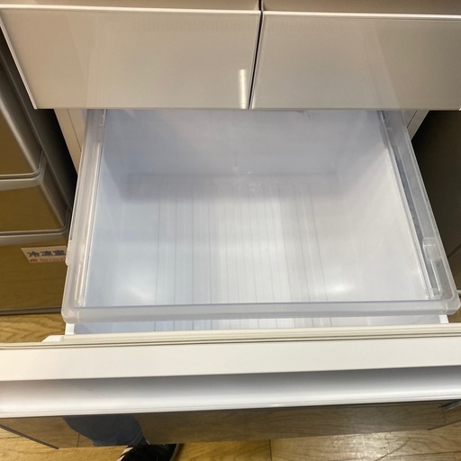 ⭐️大容量⭐️2021年製 SHARP 412L冷蔵庫 SJ-G413G-W プラズマクラスター どっちもドア  自動製氷 シャキット