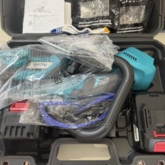 電動チェーンソー 充電式 12インチ 4000mAh大容量バッテリー2個付の画像