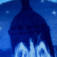 7B8046【ロイヤルコペンハーゲン】ミニイヤープレート 2010年 アマリエ庭園の画像