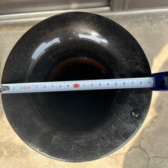 信楽焼き長花瓶　アンティーク　オブジェの画像