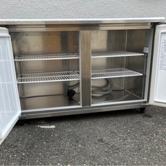 【動確済み】大和冷機 業務用 テーブル形冷凍庫 5061SS-EC 328L 1500×600×800 台下冷凍庫 コールドテーブル冷凍庫 業務用冷凍庫 大阪の画像
